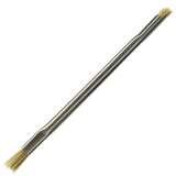 Applicator Brush, Double End, Anti-Static, Hog Bristle 1/4", 0.016" Bsr, SS 3/16"x4-1/2" Hdl, ESD redirect to product page